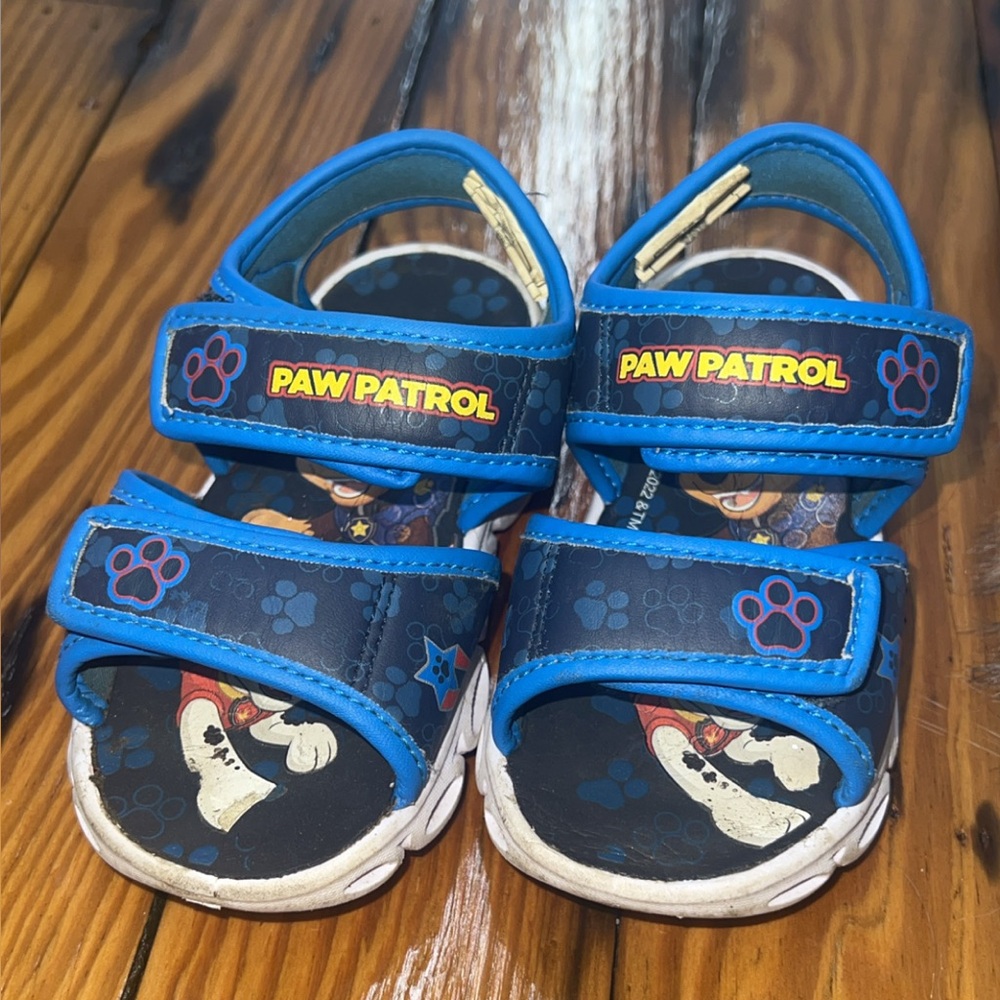 Paw Patrol Kids Navy and Blue Sandals